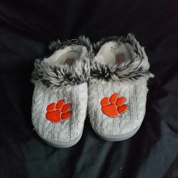 clemson bedroom slippers